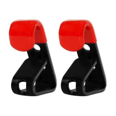 Imagem de KiBcsLic 2x Ganchos para cubo de roda de carro, ganchos para exibição de aro de roda, organizador de armazenamento, gancho de parede para pendurar em