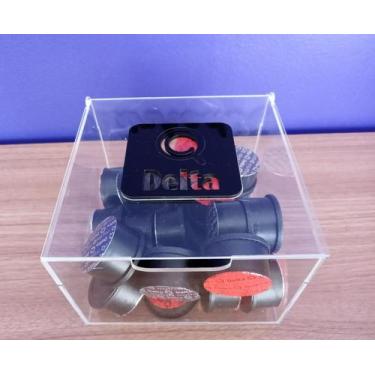 Imagem de Caixa Acrílica Organizador De Cápsulas Café Delta Q - Super 3D