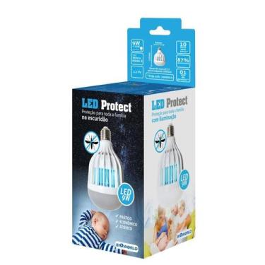 Imagem de Lâmpada De Led Afasta Insetos/Mosquitos Led Protect - Bioworld