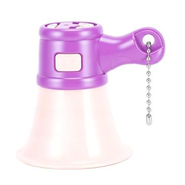 Imagem de SUNGOOYUE Mini Brinquedo Megafone, Amplificador de Voz Pendurado Portátil Com Portátil Ergonômico para Atividades Ao Ar Livre, Eventos Escolares (Roxa)