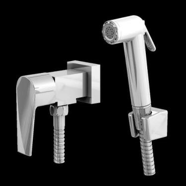 Imagem de Ducha Higiênica Com Gatilho Bold 370 1739 Cromada Fani Metai