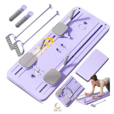 Imagem de Aparelho 8 em 1 para Treino Funcional e Abdominais  Prancha Dobrável e