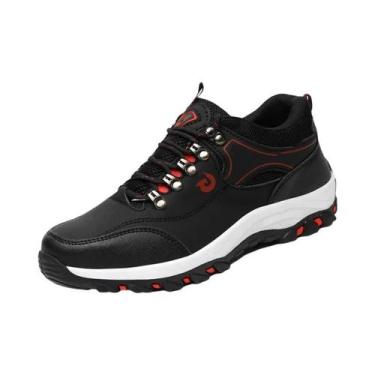 Imagem de Botas De Trabalho Masculinas Com Biqueira De Aço E Proteção Antiperfur