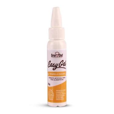 Imagem de Corante Easy Gel Amarelo Escuro 25g GranChef