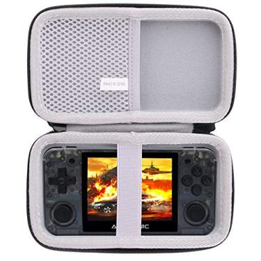 Imagem de waiyu Hard EVA Carrying Case for RG350M/ RG350P/RG350 Handheld Retro Game Storage Suitcase