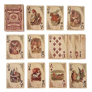 Imagem de ASVP Shop Alice In Wonderland Playing Cards - Full Set is Ideal for Themed Parties, Props, Theme, and Games