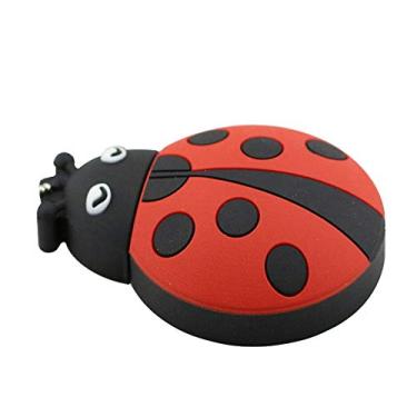 Imagem de 4GB Ladybug Modelo USB 3.0 Flash Drive Flash Drive 3.0 Pen Drive USB Jump Drive Memory Stick Zip Drive USB - Vermelho