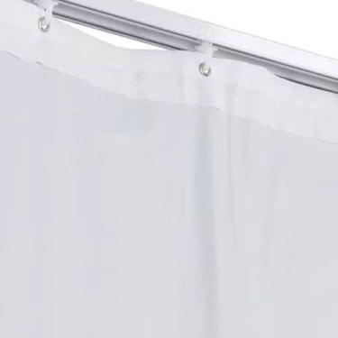 Imagem de Cortina Blackout Corta Luz Plástico PVC Trilho Suisso 2,80x1,80m Branc