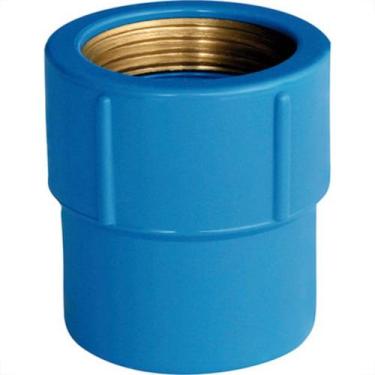 Imagem de Luva Azul Plastilit 3/4 X 1/2 - Kit C/25 Unidades, Azul
