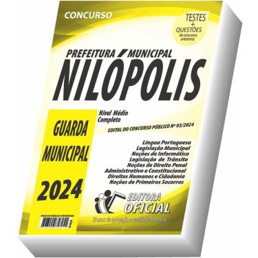 Imagem de Apostila Prefeitura De Nilópolis - Rj - Guarda Municipal