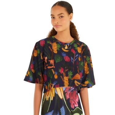 Imagem de Tshirt Cropped Farm Rio Encanto Solar Feminina-Feminino