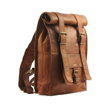 Imagem de Urban Dezire Mochila Vintage de Couro para Laptop Masculina