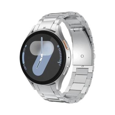 Imagem de Pulseira De Aço Inoxidável Para Samsung Galaxy Watch 7 6 Classic 5 pro
