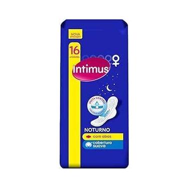 Imagem de Absorvente intimus noturno suave c/abas c/16