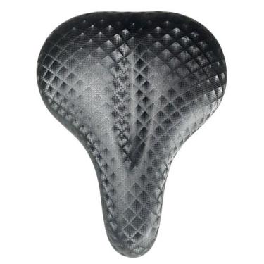 Imagem de Banco Selim Sela Gts Mola Mtb Confortável Preto. - BIKE STILO