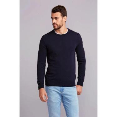 Imagem de Sueter Masculino Tricô Gola Careca Highstil