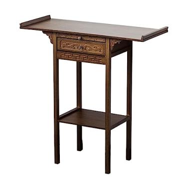 Imagem de Altar Budista Chinês Novo Estilo Chinês Mesa Oferecida, Nicho de Buda, Plataforma Buda, Mesa de Incenso Doméstico, Mesa de Buda, Deus da Riqueza, Estátua de Buda, Mesa de Ofertas, Plataforma Buda, Sol Moderno