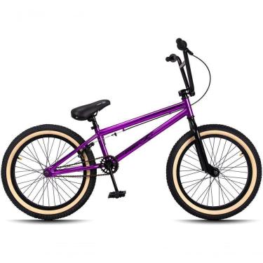 Imagem de Bicicleta Aro 20 Bmx Pro-x Série 10 - Freestyle Cog 9 Cor Violeta Escuro