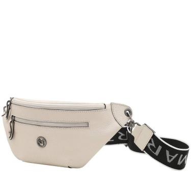 Imagem de Pochete De Couro Legítimo Feminina Com Bolso Mariart Dani