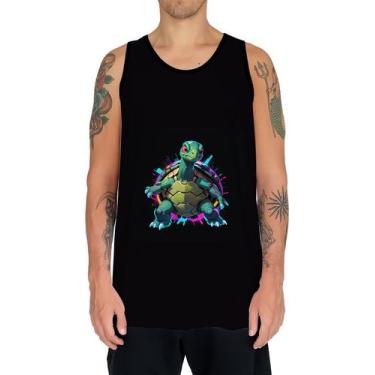 Imagem de Camiseta Regata Tshirt Animais Cyberpunk Tartarugas Réptel 3 - Enjoy S