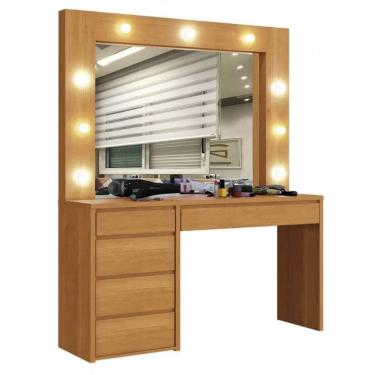 Imagem de Penteadeira Com Espelho Berlim Plus Mavaular Naturalle