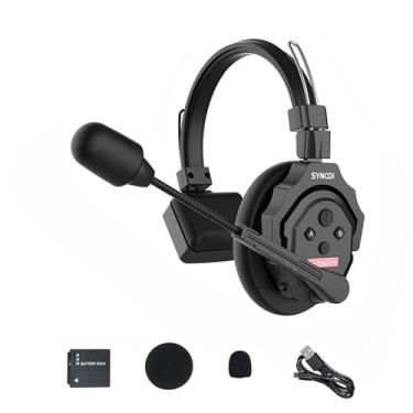 Imagem de SYNCO XTalk X1 Fone de ouvido sem fio de 2,4 GHz com sistema de intercomunicação de microfone Design de dispositivo mestre aleatório para gravação de filme, show ao vivo, performance em palco (1 PCS)