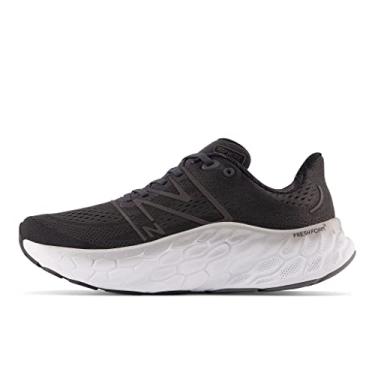 Imagem de New Balance Fresh Foam X More V4 Tênis de corrida masculino, Preto/Phantom, 10 Wide