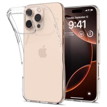 Imagem de Capa Spigen para iPhone 16 Pro Max, cristal líquido projetada para Apple iPhone 16 Pro Max - transparente