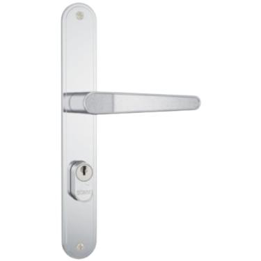 Imagem de Fechadura Stam externa para portão de ferro 501-502/03 Espelho Inox