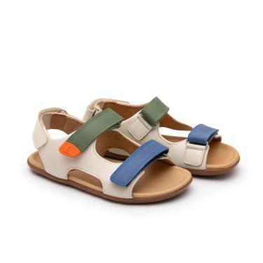 Imagem de Infantil - Sandália Tip Toey Joey Explorer Bege e Azul  menino