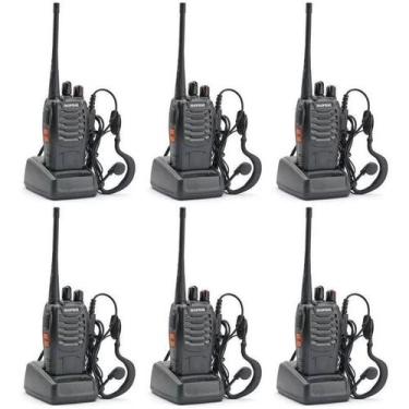 Imagem de Conjunto De 6 Rádios Walkie-talkie Imediatos Baofeng Bf-777s - Radio C