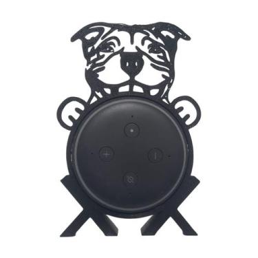 Imagem de Suporte de Alexa para Echo Dot 3 Cachorro "Pitbull" - Espaço 3d
