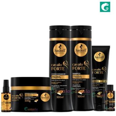 Imagem de Kit Haskell Cavalo Forte Sh Cond Masc Leave Comp Selante 300