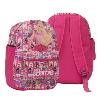 Imagem de Mochila Infantil Feminina Barbie Costas Juvenil Passeio Rosa - Toys 2U