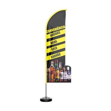 Imagem de Wind Banner 3D Kit Completo Conveniência 2 Dupla Face - Prime Decor Fe