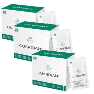 Imagem de Kit 3 Guardian Aminoácidos Probióticos 30 Sachês Central Nutrition, Se