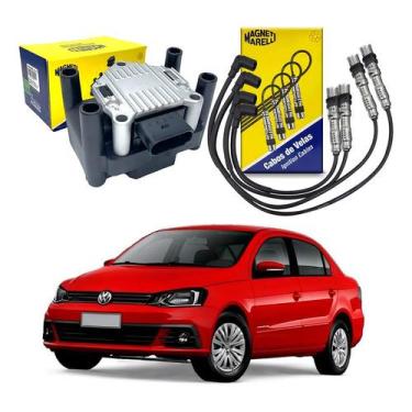 Imagem de Bobina Ignição Cabo Vela Voyage G7 1.6 8v 2016 A 2018 - Magneti Marell