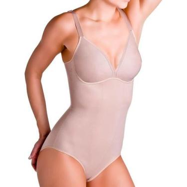 Imagem de Body Modelador Dilady 22376 Busto Anatômico, Chocolate, 52