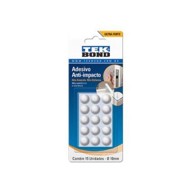 Imagem de Batente Protetor Tekbond Gota B M 10Mm 15Pcs Blister