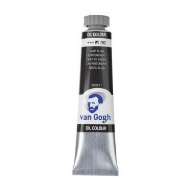 Imagem de Tinta Óleo 20 Ml Talens Van Gogh Serie 1 Lamp Black 702, 20ML