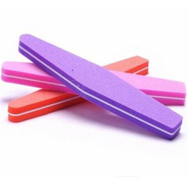 Imagem de Lixa Polidora Caixão Buffer 100/180 Unhas Gel - Fada Color