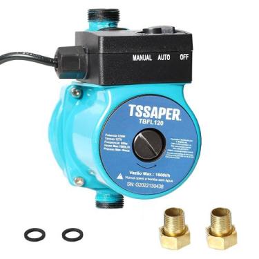 Imagem de Bomba De Água Pressurizadora 120w 1600l/h silenciosa água quente e fri