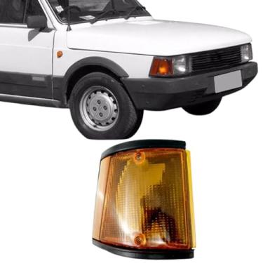 Imagem de Lanterna Dianteira Fiorino Panorama Spazio Ate 1986 Ld Amarelo Lente J2520Am