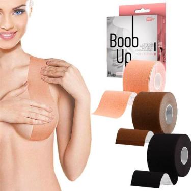 Imagem de Sutiã Invisível Adesivo Levanta Seios e Peitos Boob Up rolo com 5 metr