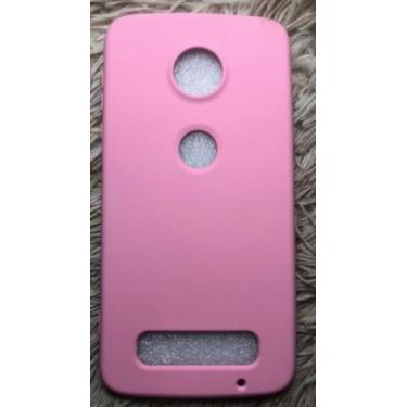 Imagem de Capa Case Capinha Motorola Moto Z2 Play Silicone Aveludada com proteçã