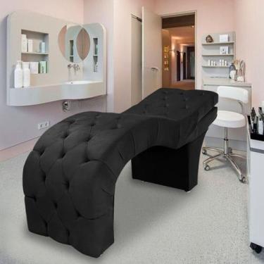 Imagem de Maca Estética Estofada Reclinável Ergonômica Suede Eliana - Tatite Dec