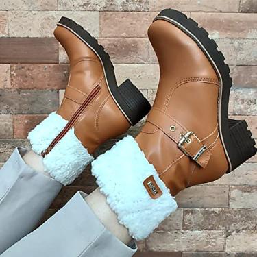 Imagem de Bota Esquel Peluciada Com Lã Pelinhos (Ambar, BR, Adulto, Numérico, 33)