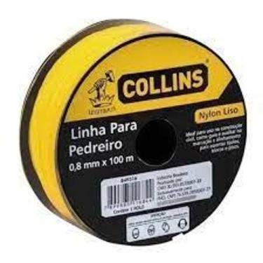 Imagem de Linha De Pedreiro 0.80x100mt Lisa Amarela Collins