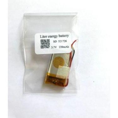 Imagem de Bateria 3.7v 220mah 5,2mm X 17mm X 26mm 2 Fios 521726 - KMIG
