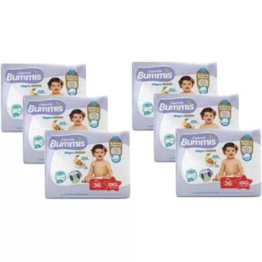 Imagem de Fralda Capricho Bummis 6 Pacotes Tamanho XXG - 216 Unidades - Capricho